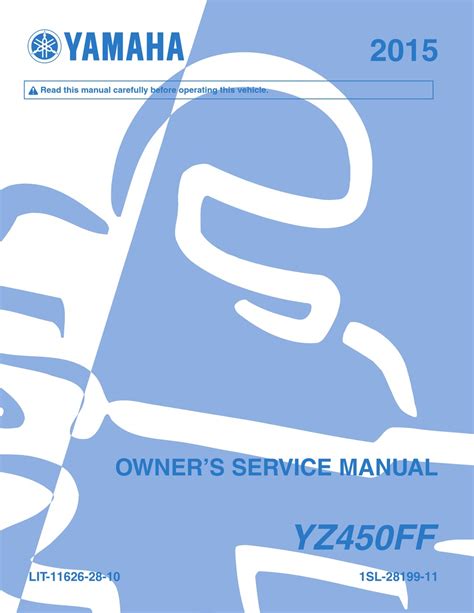 Yamaha 14B-28199-11 Manual pdf